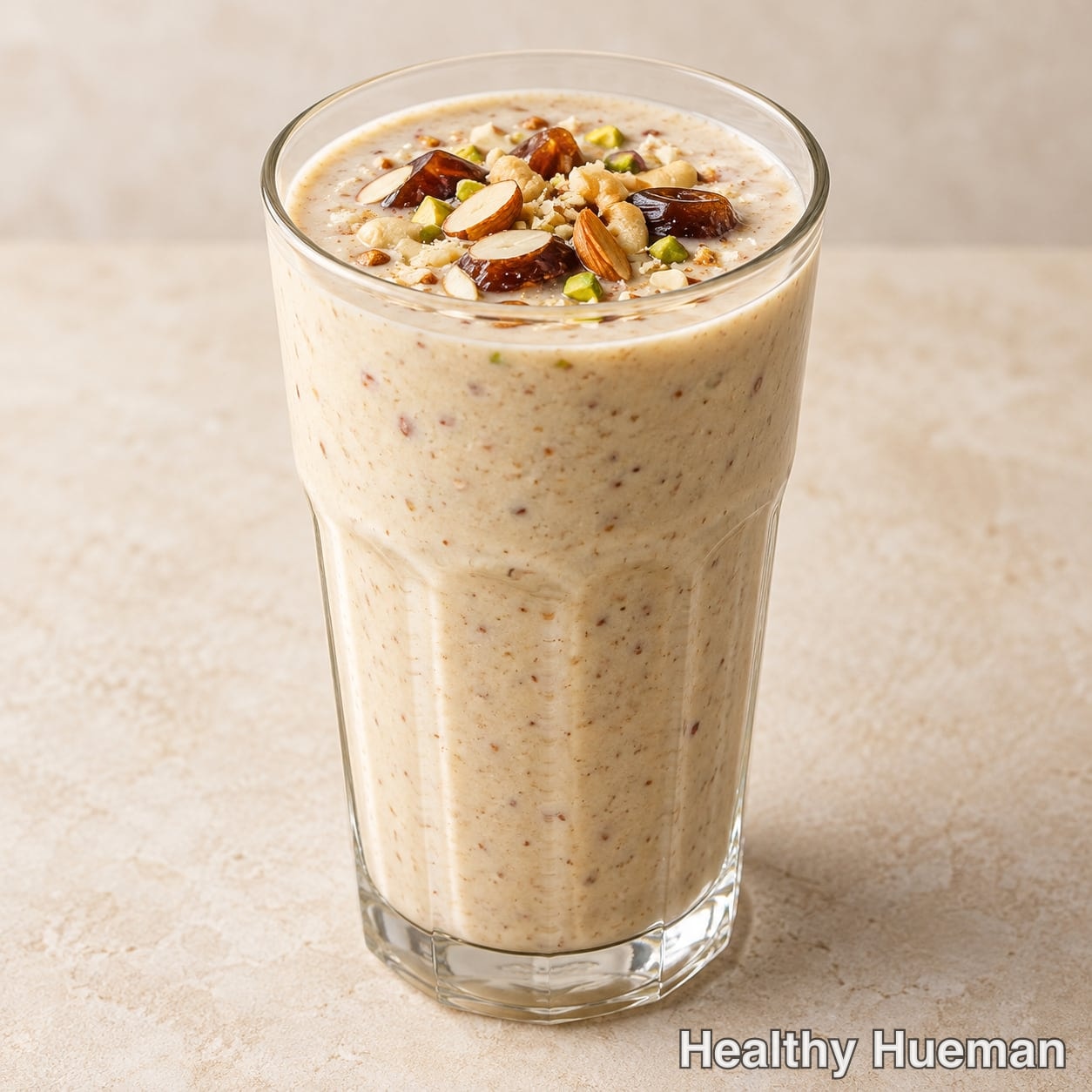 Dry fruit date milkshake