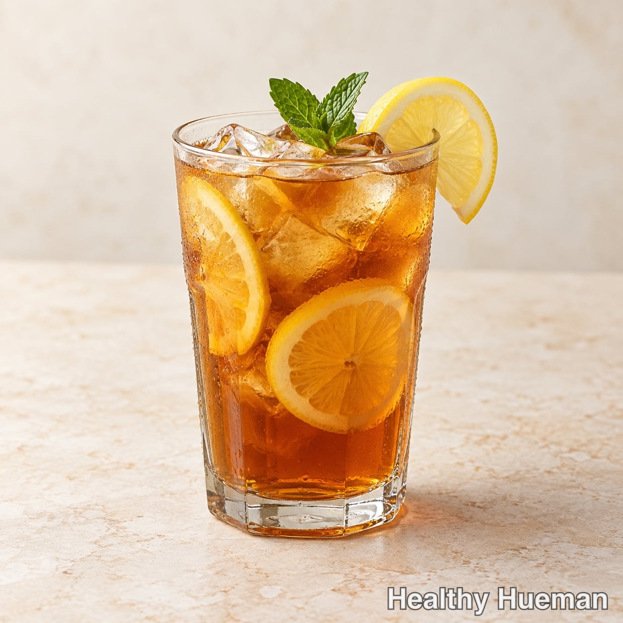 Iced lemon tea