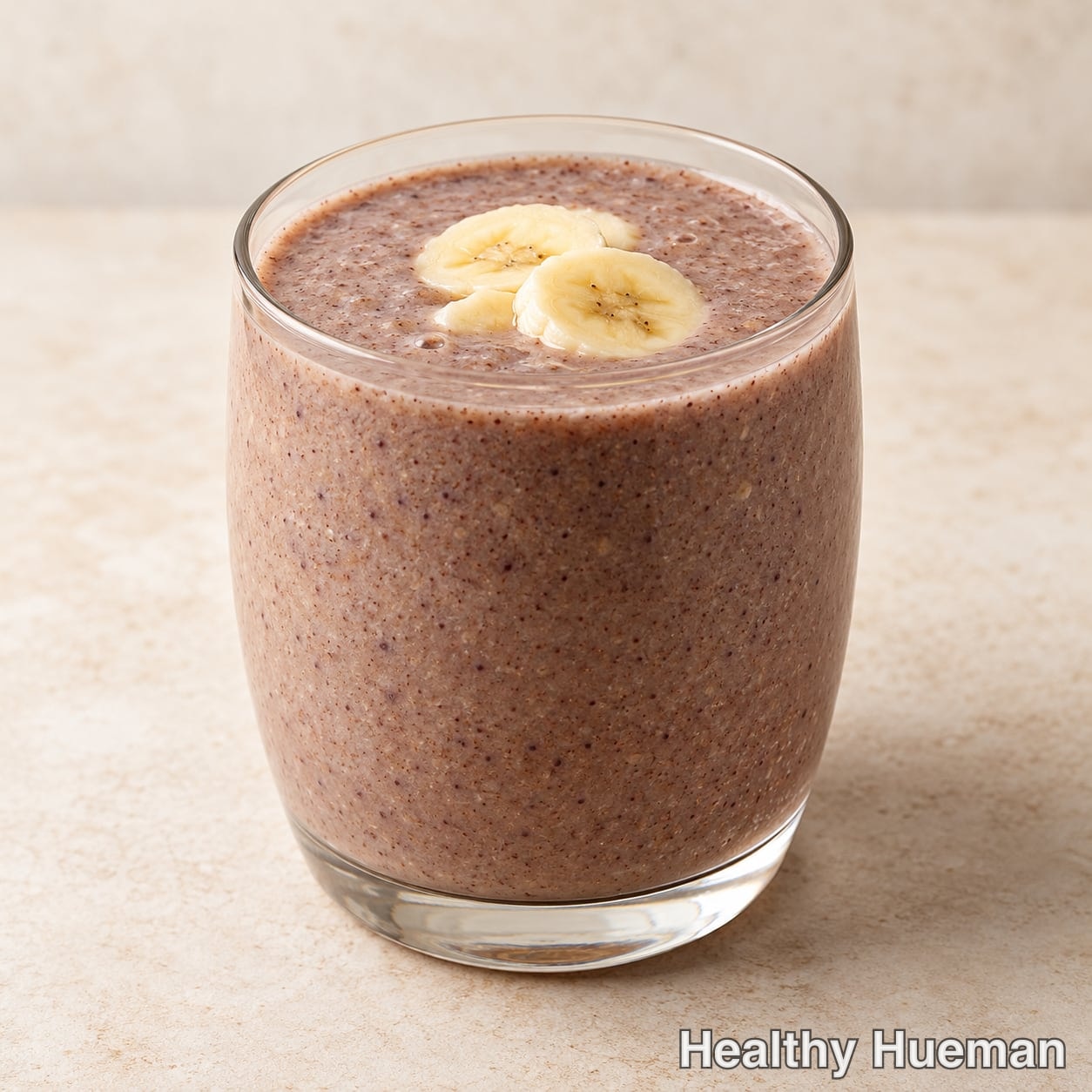Ragi banana porridge smoothie