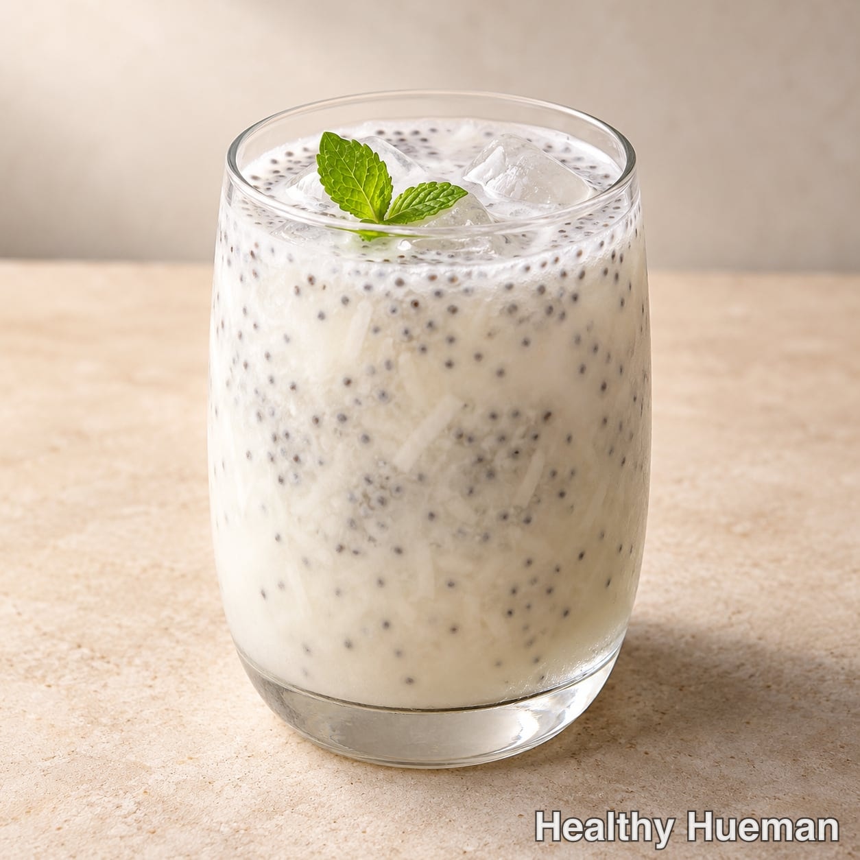 Sabja coconut cooler